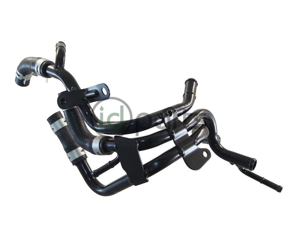 Three-Way Coolant Pipe Assembly (CVCA)(CRUA) 04L121064AE IDP14695