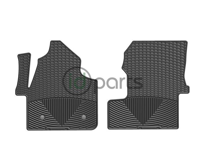 WeatherTech All-Weather Floor Mats - Front (Sprinter NCV3 Passenger Van) Picture 1