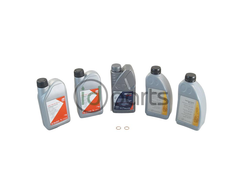 Differential & Transfer Case Fluid Kit (W166) Picture 1