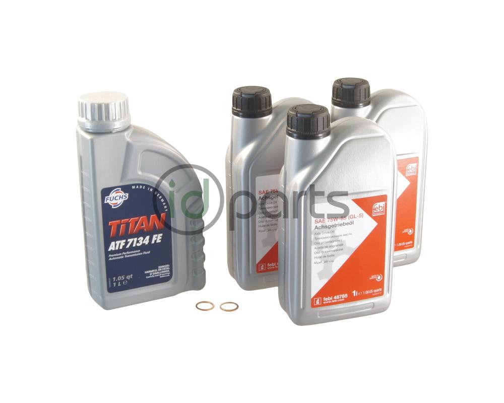 Differential & Transfer Case Fluid Kit (X204)(W212) Picture 1