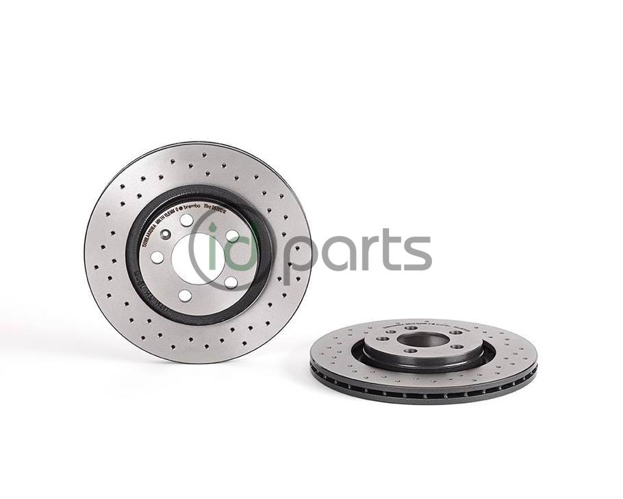 Brembo Front Rotor [Cross Drilled] (A4) Picture 1
