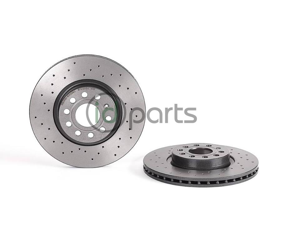 Brembo Front Rotor [312mm Cross Drilled] (A5) Picture 1