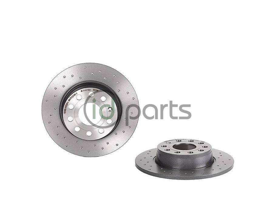 Brembo Rear Rotor [Cross Drilled] (Mk6 272mm)(NMS)(8V) Picture 1