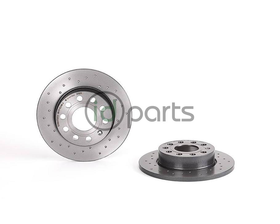 Brembo Rear Rotor [Cross Drilled] (A5 260mm) Picture 1