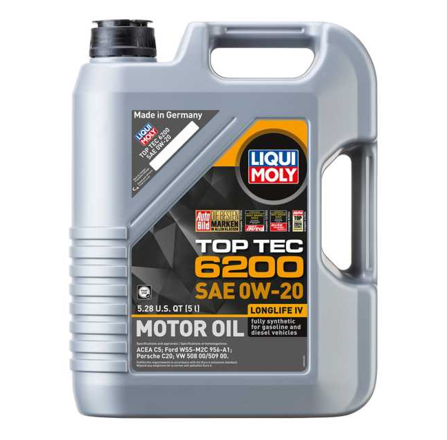 Liqui Moly Top Tec 6200 SAE 0w20 - 5 Liter Picture 1