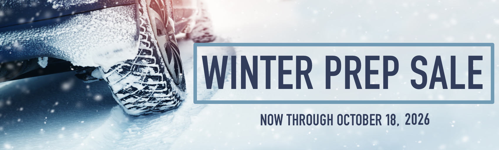 2026 Winter Prep Sale