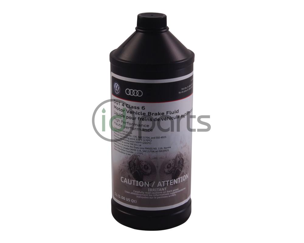 VW OEM DOT4 Brake Fluid (1L) Picture 1