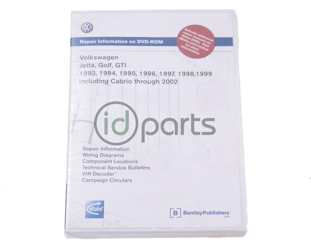 Bentley Repair Manual CD-ROM for Jetta/Golf (A3)