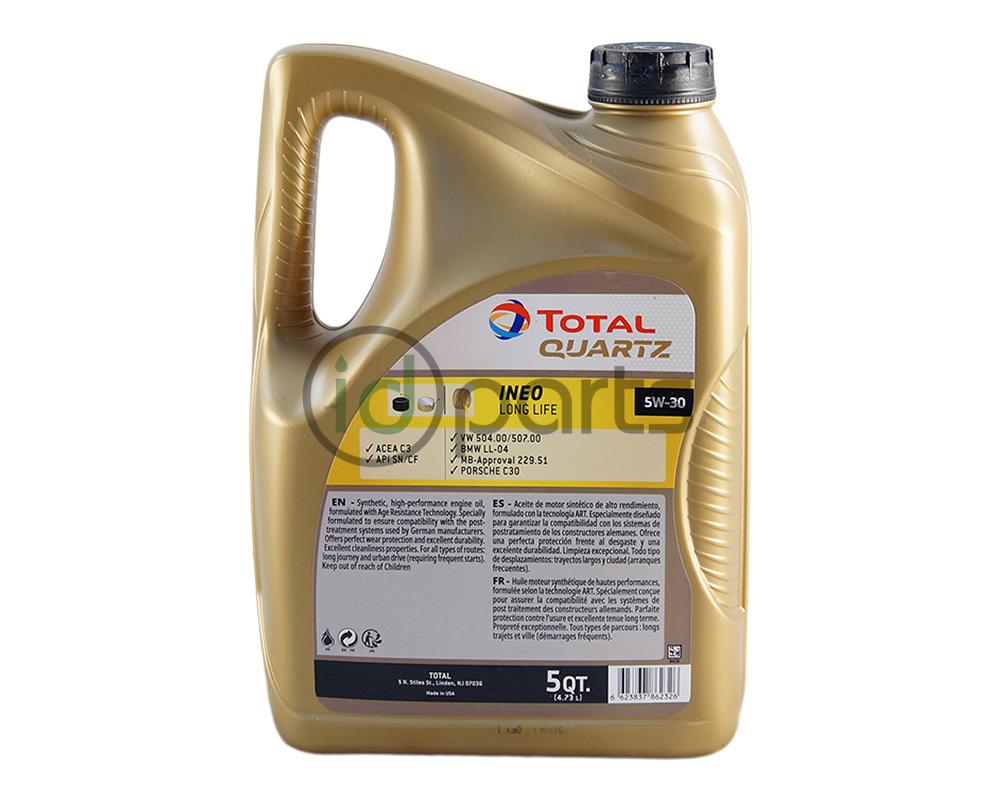 Total Quartz Ineo Long Life 5w30 5 Quart Picture 2