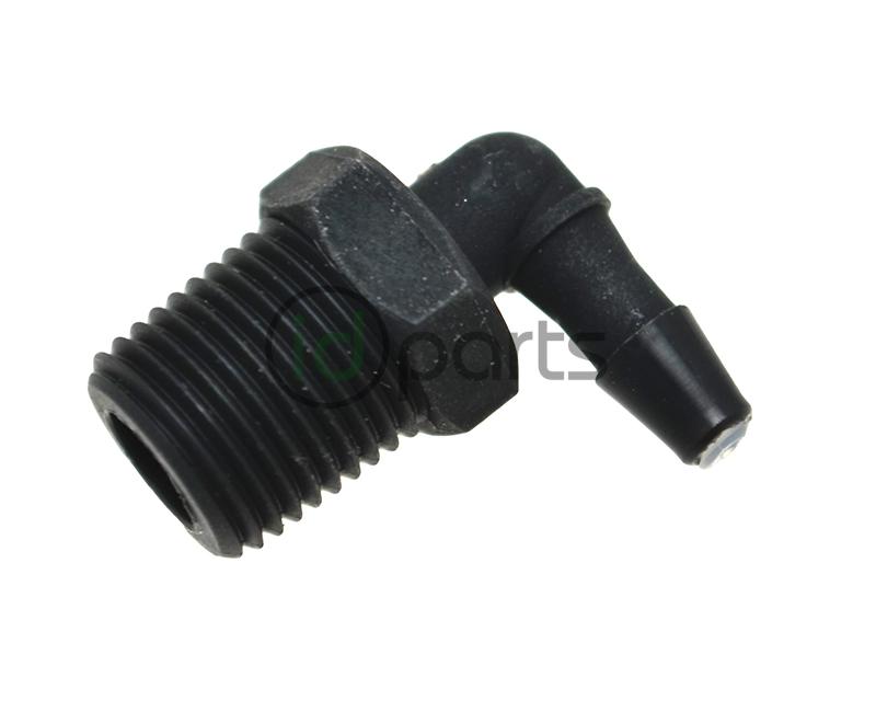 90° Threaded Male NoBuzz Connector