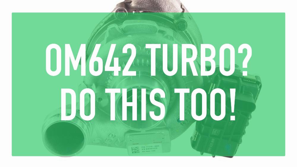 Garrett Turbocharger [w/ EGT] (OM642) Picture 3