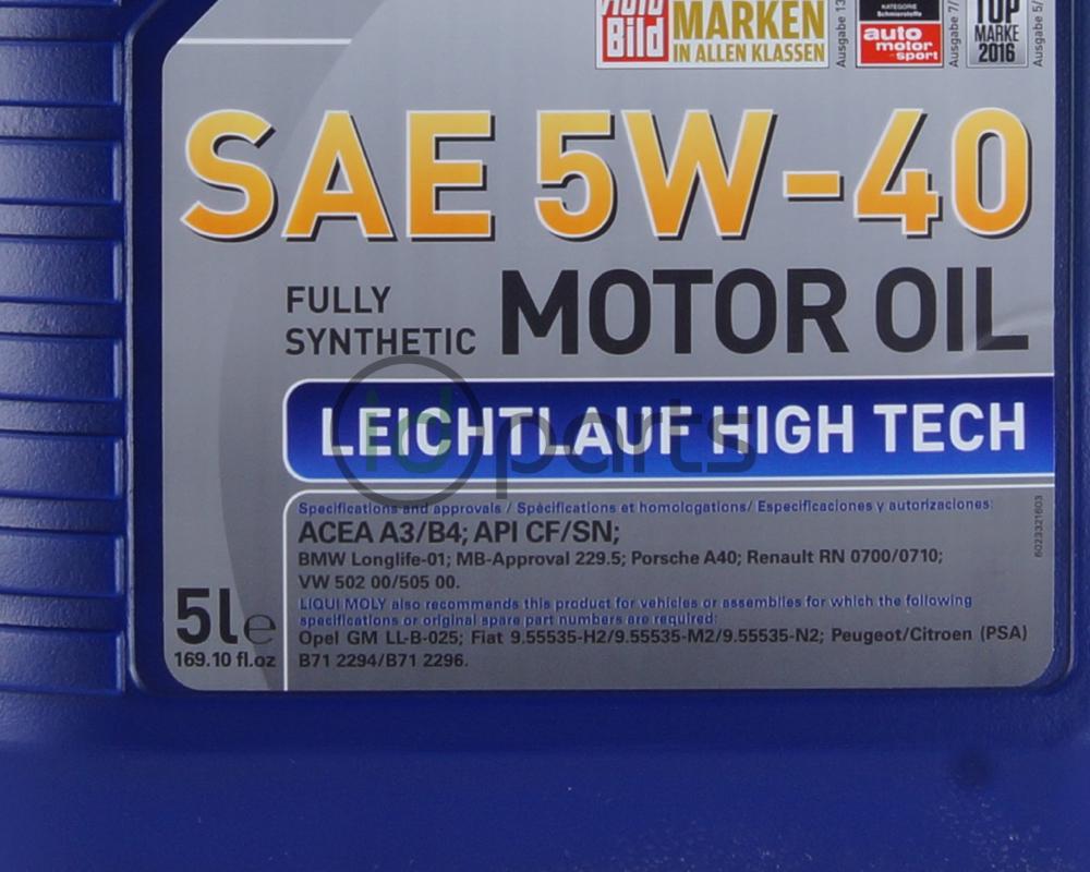 Liqui Moly Leichtlauf High Tech 5w40 1 Liter Picture 2