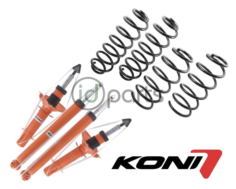 Koni + Springs Complete Suspension Set (A4 Jetta Wagon) Picture 1