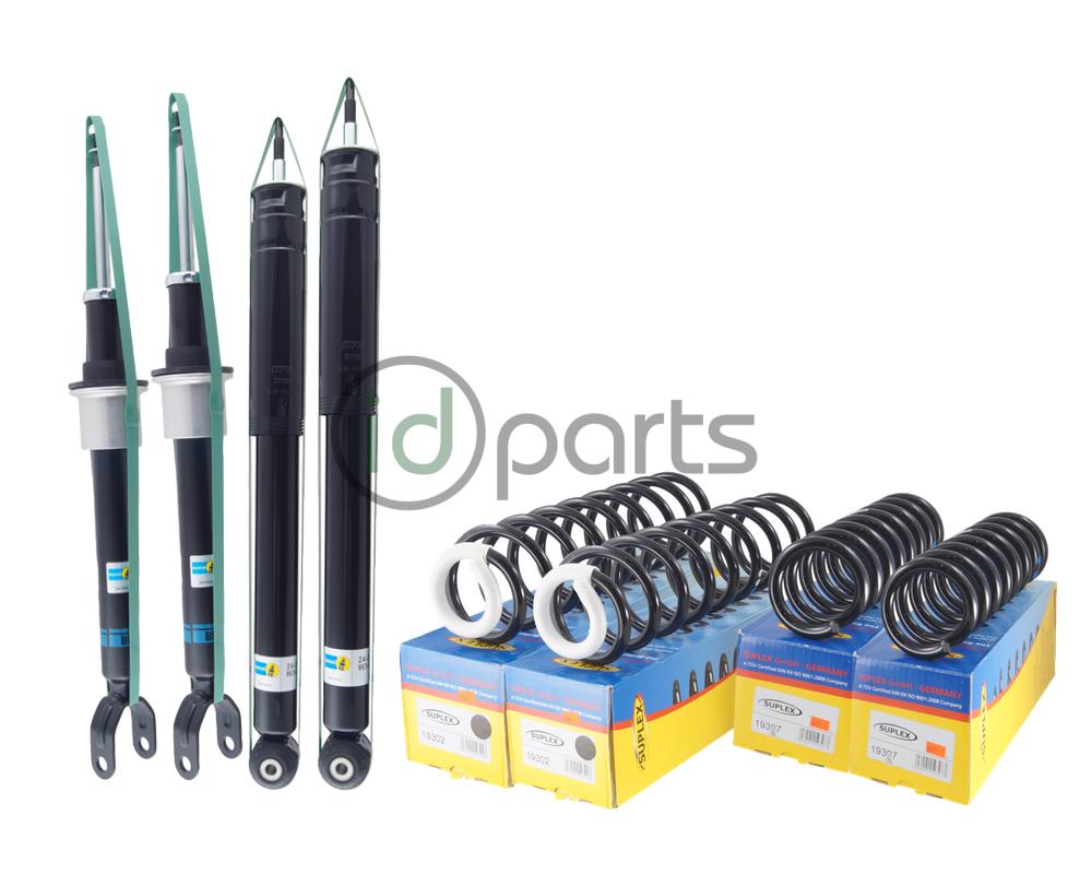 OE Replacement Spring & Shock Complete Suspension Set (W211)