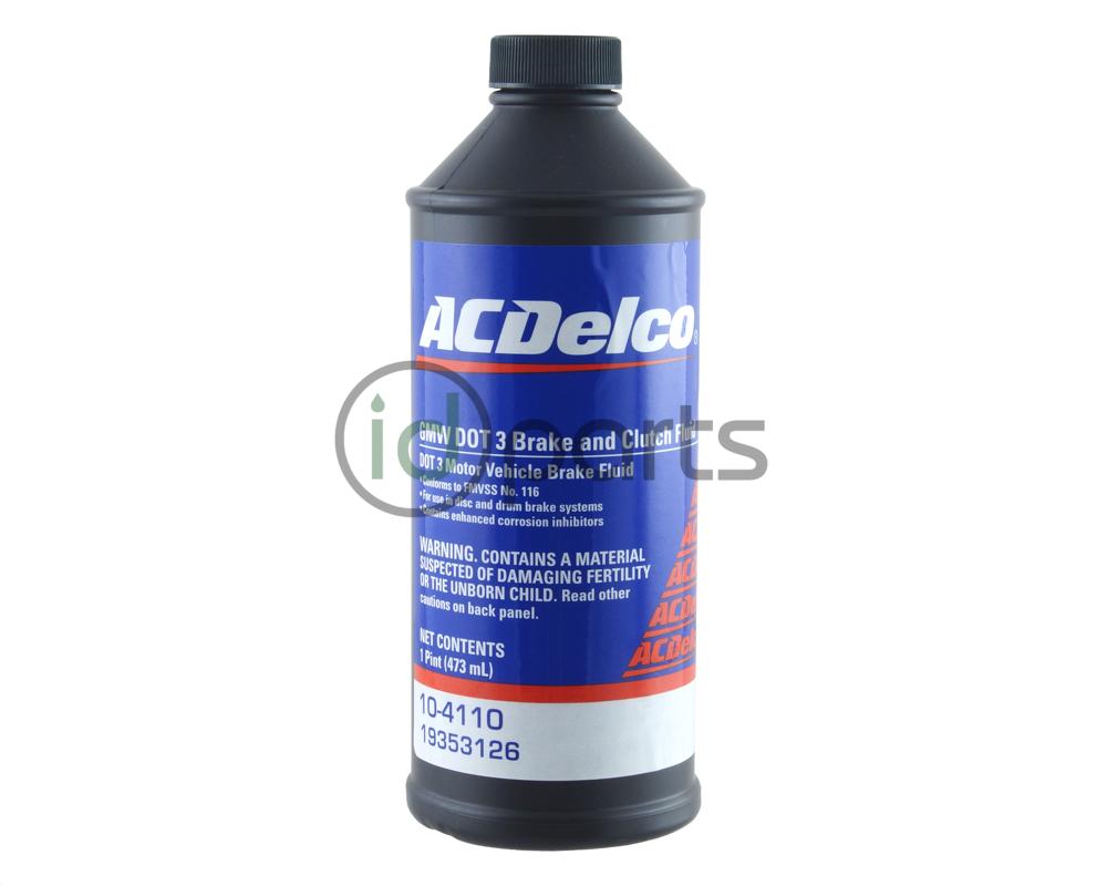 ACDelco DOT3 Brake Fluid (16oz)