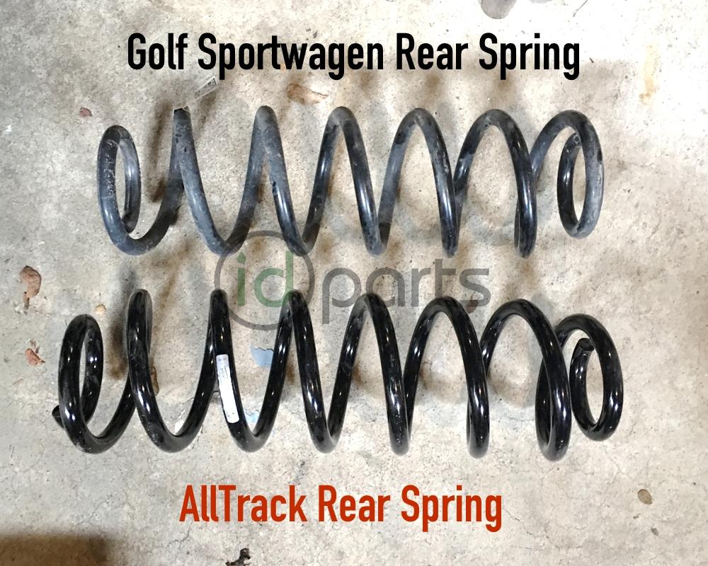 Golf Alltrack Rear Spring (Mk7) Picture 2