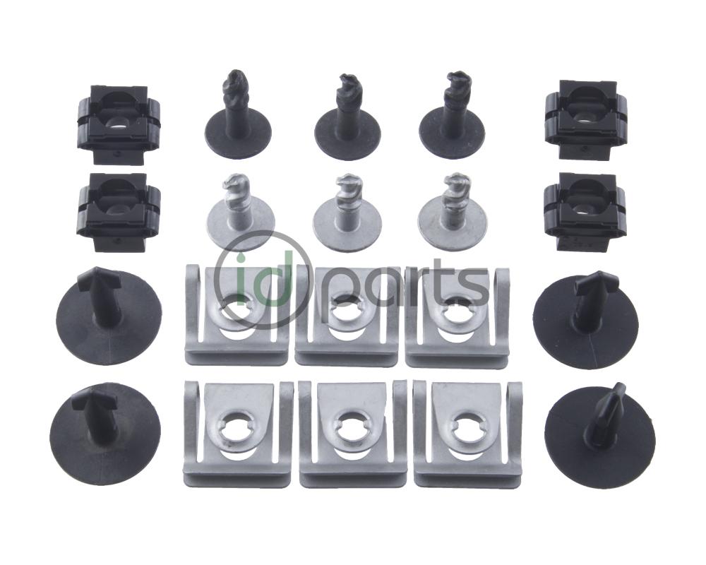 Belly Pan Screw and Clip Set (BHW)