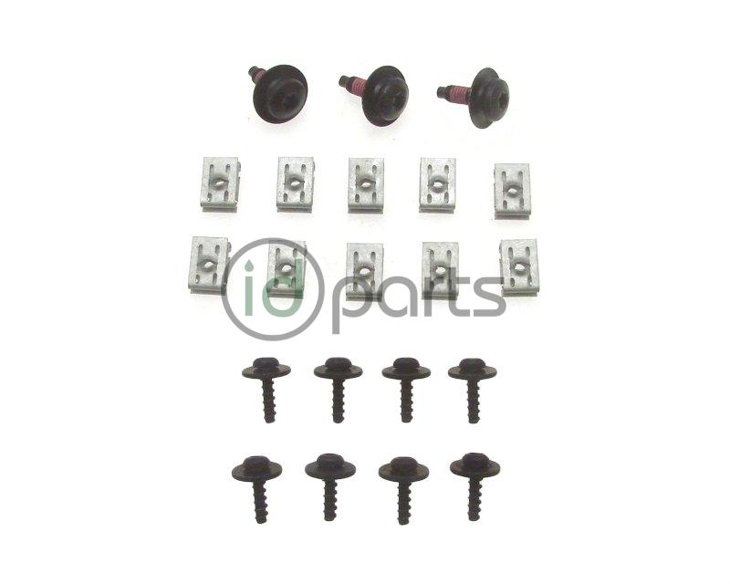 Belly Pan Screw and Clip Set (A5)(Mk6 Golf, Sportwagen)