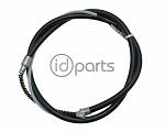 Emergency Parking Brake Cable (A3 drum brakes)
