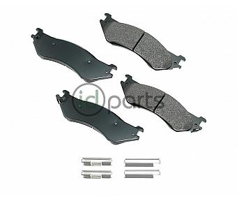 Akebono ProACT Ultra Premium Ceramic Disc Brake Pad Kit - Front (Econoline 99-07)