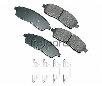 Akebono ProACT Ultra Premium Ceramic Disc Brake Pad Kit - Rear (Super Duty Gen 1)