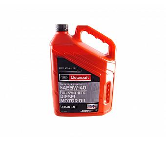 Motorcraft Full Synthetic Diesel Motor Oil SAE 5w40 - 5 Quart (1.25 Gallon)