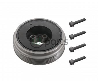 Serpentine Belt Harmonic Balancer w/ Bolts [Febi] (A4 ALH)