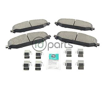 Akebono ProACT Ultra Premium Ceramic Disc Brake Pad Kit - Front (Ram Ecodiesel Gen. 5)