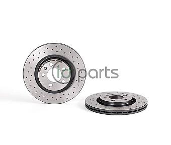 Brembo Front Rotor [Cross Drilled] (A4)