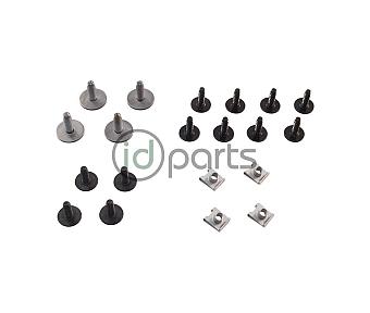 Belly Pan Screw and Clip Set (Q7)