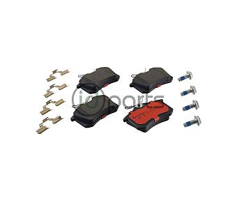 Brembo Ceramic Disc Brake Pad Kit - Rear w/ Clips (A4)(B5.5)(8P)(Mk7)