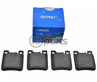 Pagid Rear Brake Pads (W210 E300D Two Retaining Pins)