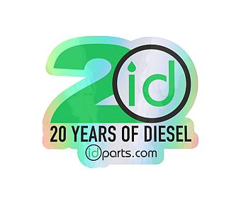20th Anniversary Holographic Sticker