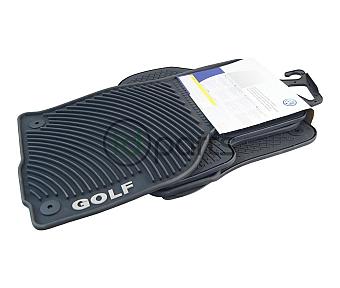 Monster Rubber Floor Mats [OEM] (Mk6 Golf)