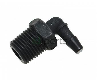 90° Threaded Male NoBuzz Connector