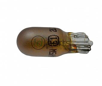 W5W Amber Silver-Finish Bulb