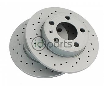 Brembo Rear Rotor [Cross Drilled] (A4)