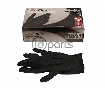 100ct Black Nitrile Gloves