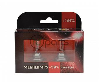 H7 Mega-Plus +50% Bulb 2-Pack