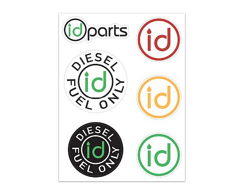 IDParts Sticker Sheet IDP16679 | IDParts.com - Diesel Parts