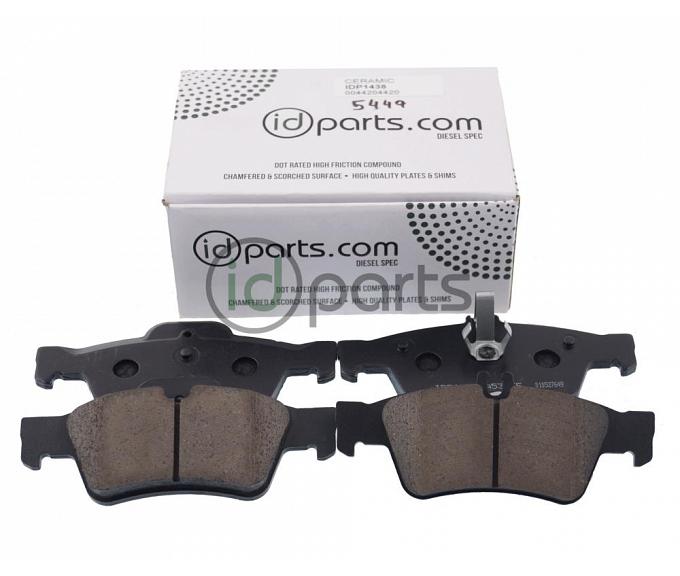 IDParts Ceramic Front Brake Pads (W211) 0034209920 IDP1586C | IDParts ...