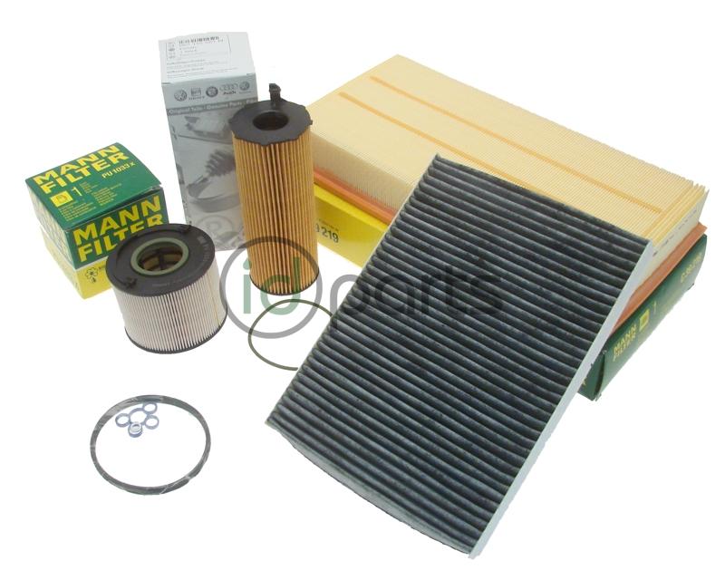 Complete V6 TDI Filter Pack (Touareg 7L CATA) Picture 1